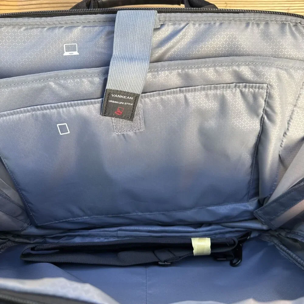 NEW VANKEAN Laptop Briefcase Premium Expands Case Fits Up to 17 Inch Business